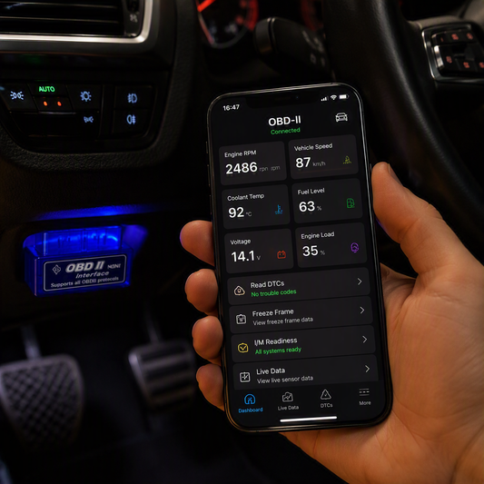 Scanner OBD2 Bluetooth Diagnostic Voiture en Temps Réel | NEXDRIVE ScanPro™